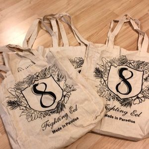 Fighting Eel totes (set of 3)